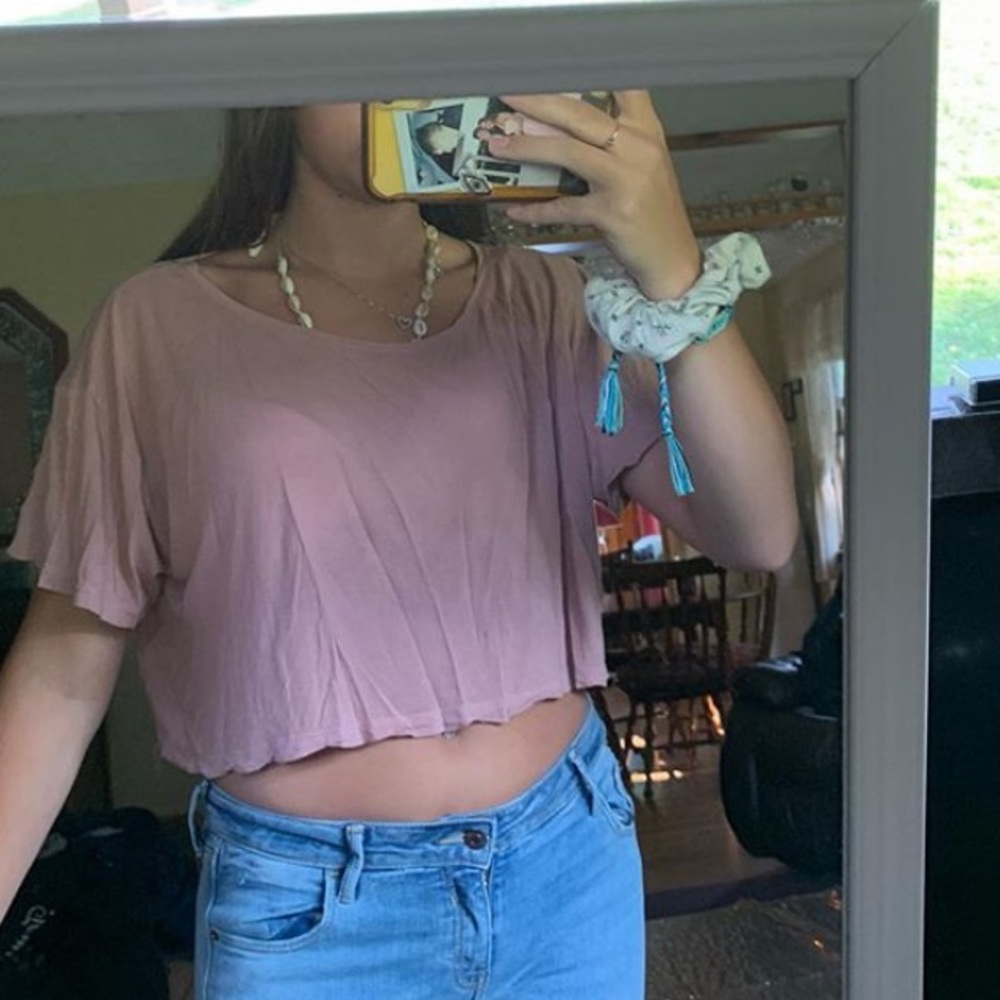 Cropped shirt